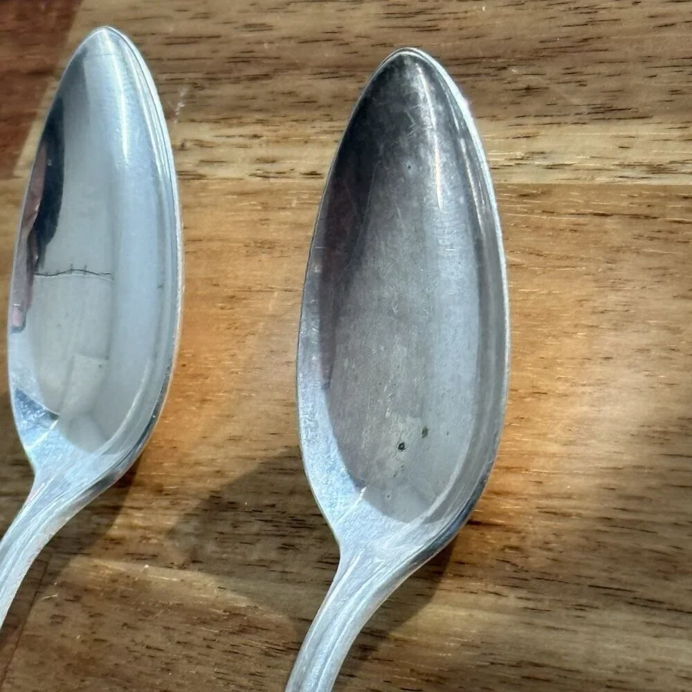 International Silver Plate Lady Doris Soup Spoon 3 Pc Set Vintage Collectible